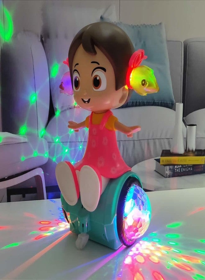 HDA GROUP Musical Sound Toy Dancing Girl for Kids 3+ Years | Fun & Educational Musical Learning Toy with Lights & Sounds - Encourages Creativity, Hand-Eye Coordination (Multicolor) - Image 2